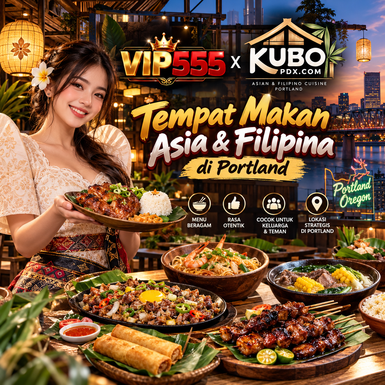 Filipino Food Spread